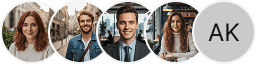 Multiple investor profile avatars displayed in the Beacon Tallidorine trading review section